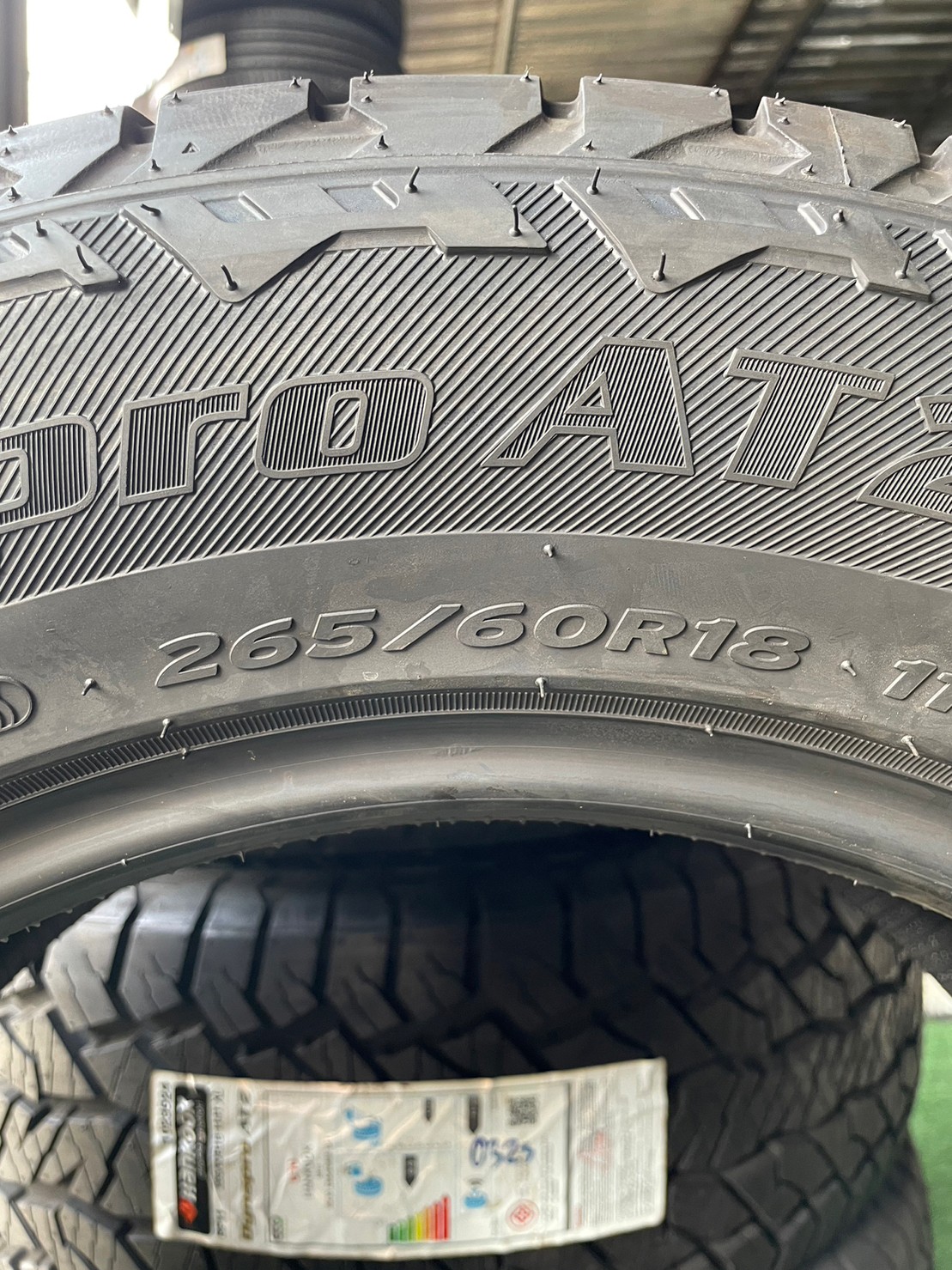 265/60R18 Hankook Dynapro AT2 ยางใหม่ปี20223