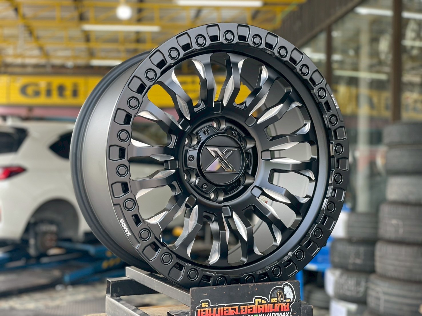 #ล้อแม็กซ์ขอบ18 #OASIS_WHEEL #X MOS OFFROAD F16 Flow Forming ขนาด18 ET0 6x139.7