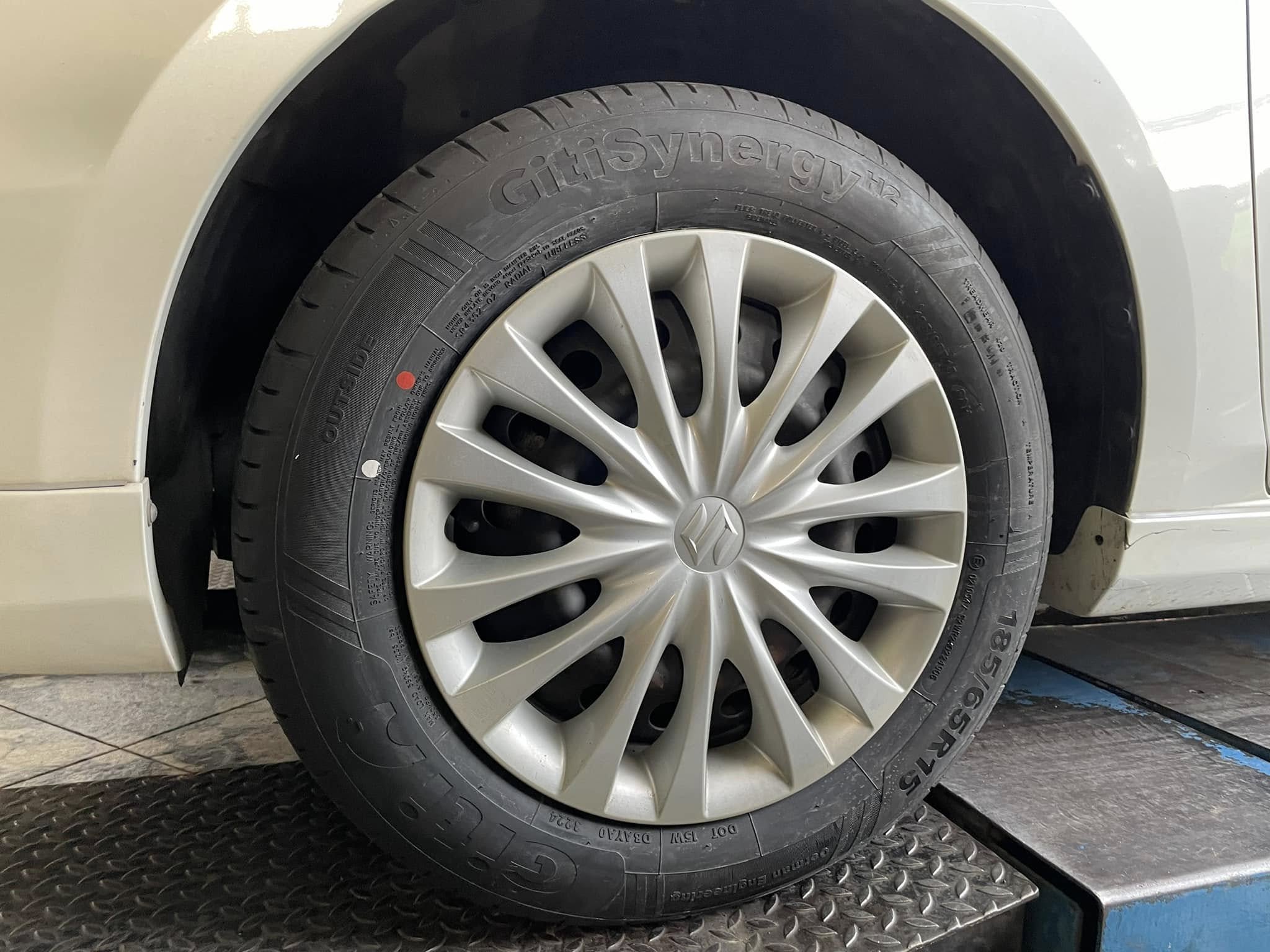 #SUZUKI_CIAZ🛞เปลี่ยนยาง #GITI_SynergyH2_185/65R15