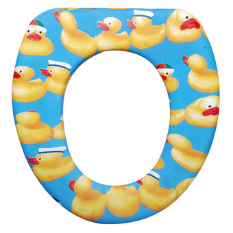 ฝารองนั่งชักโครกเด็กเสริมฟองน้ำ BATHINA WSP รุ่น TS26-14 (Happy Duck)