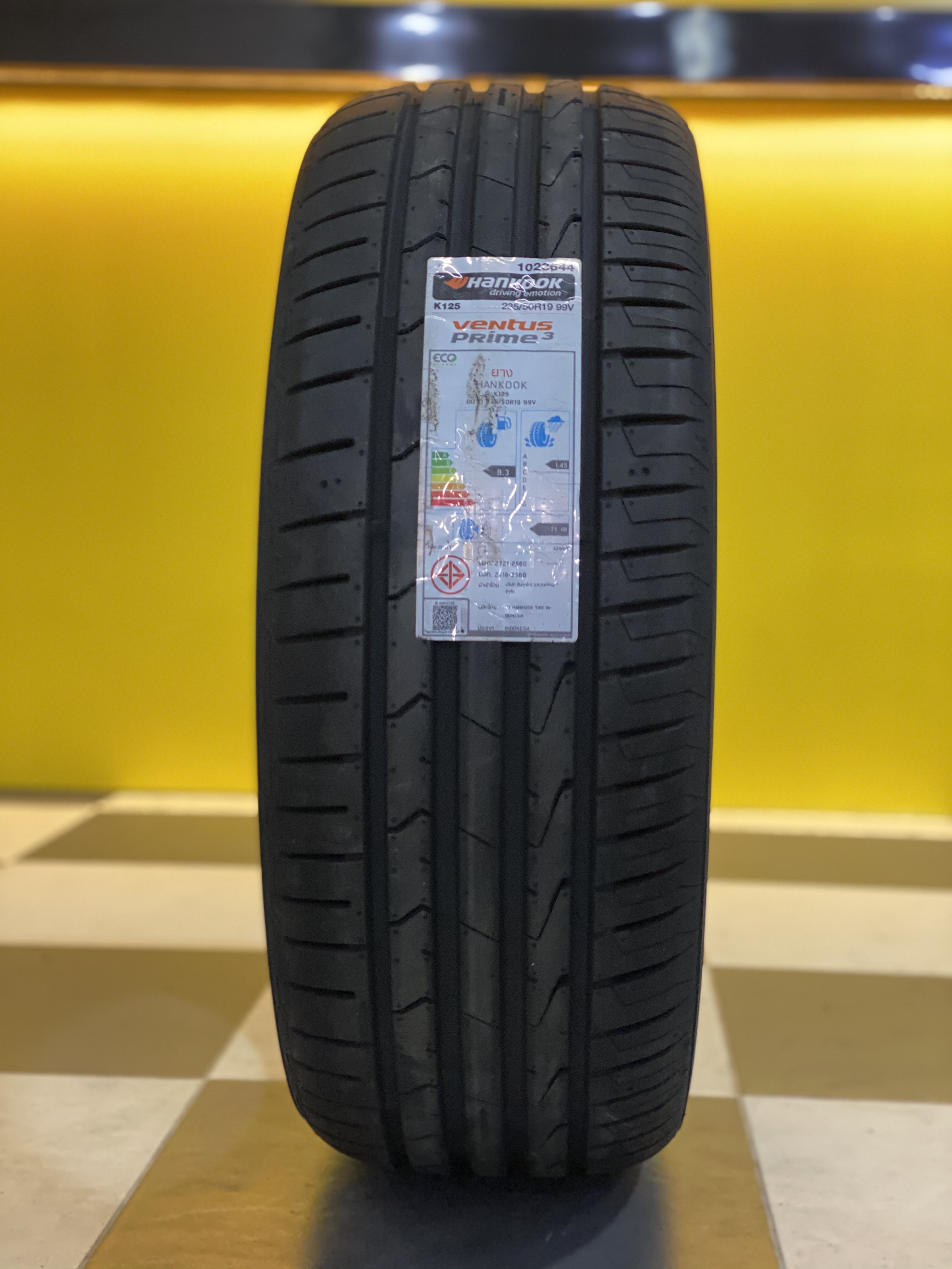 HANKOOK VENTUS PRIME3 K125 ขนาด 235/50R19