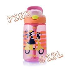 Gizmo Flip - Pink with Girl กระติกน้ำContigo