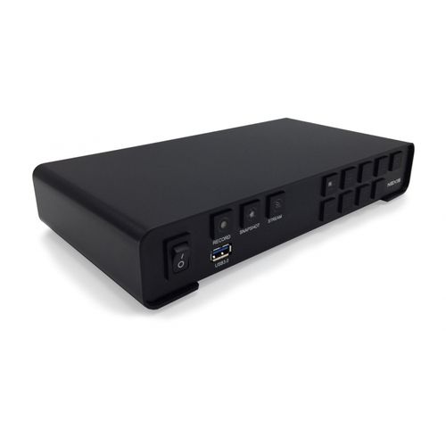 NEXIS YS-SW41H ALL-IN-ONE 4 CH HDMI SWITCH, RECORD, STREAMING BOX