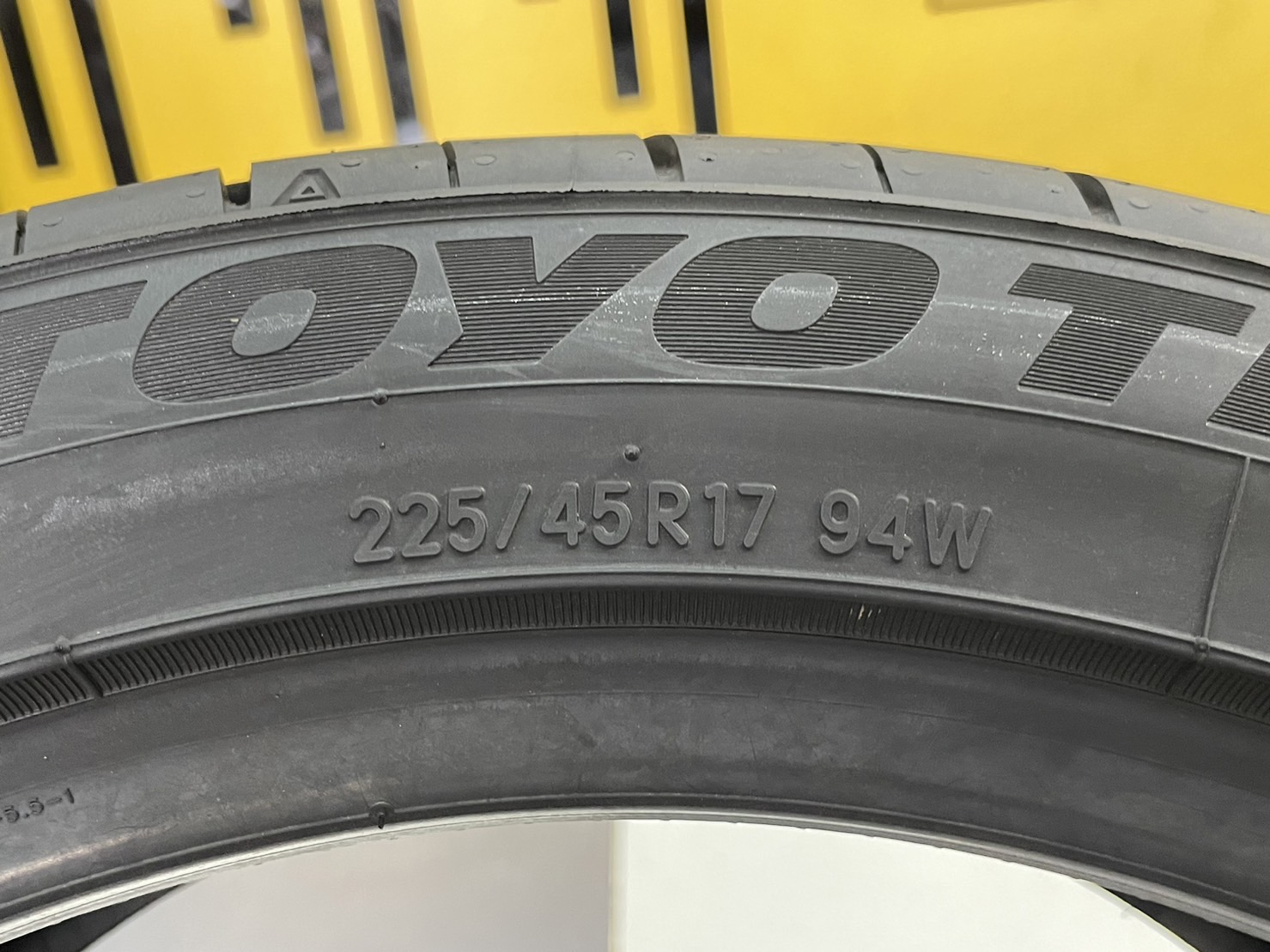 ยางใหม่ TOYO PROXES COMFORT IIs C2S ขนาด225/45R17 ยางใหม่ปี2023