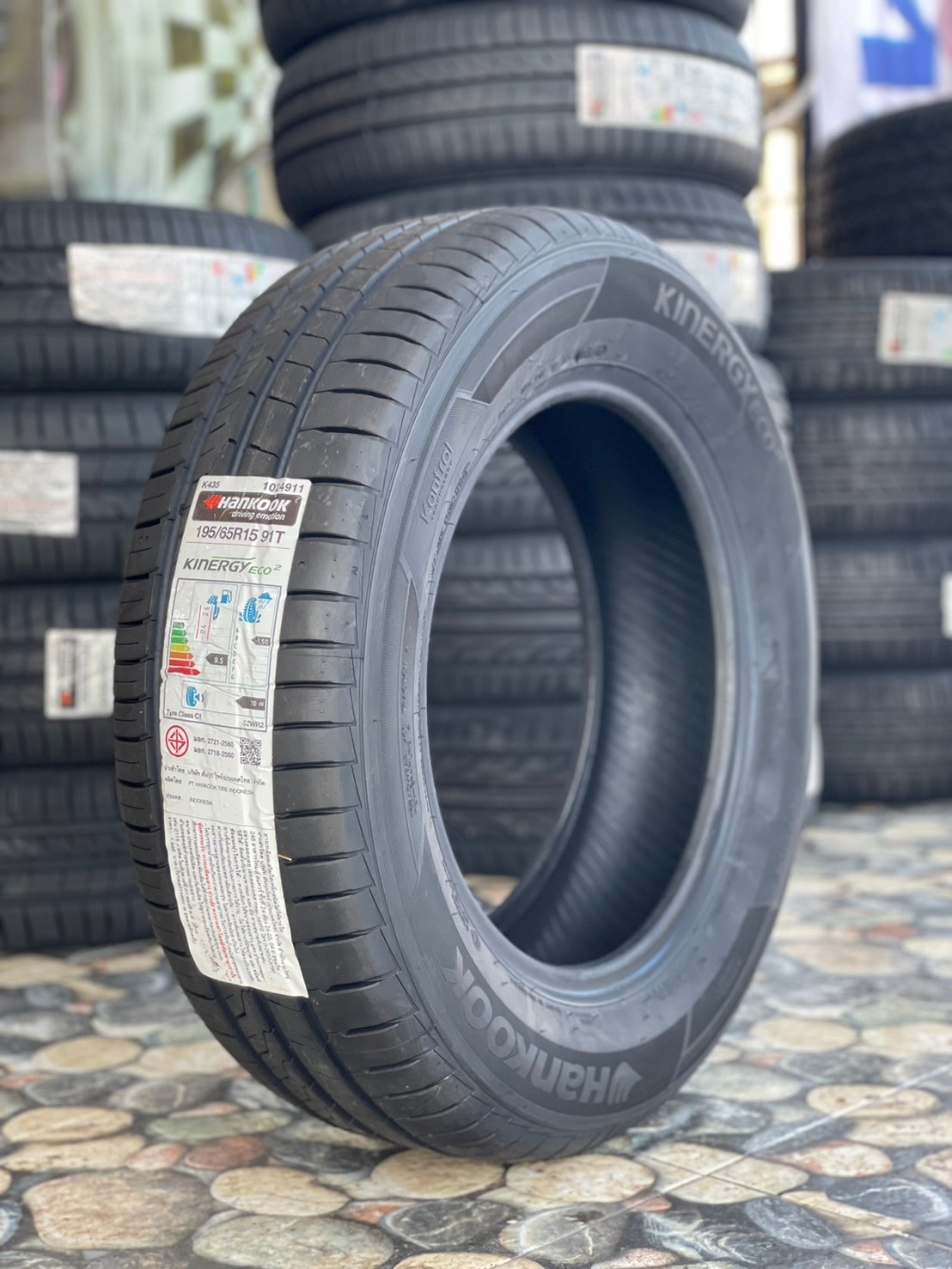 HANKOOK 195/65R15 รุ่น KINERGY ECO2 ยางใหม่ปี2024