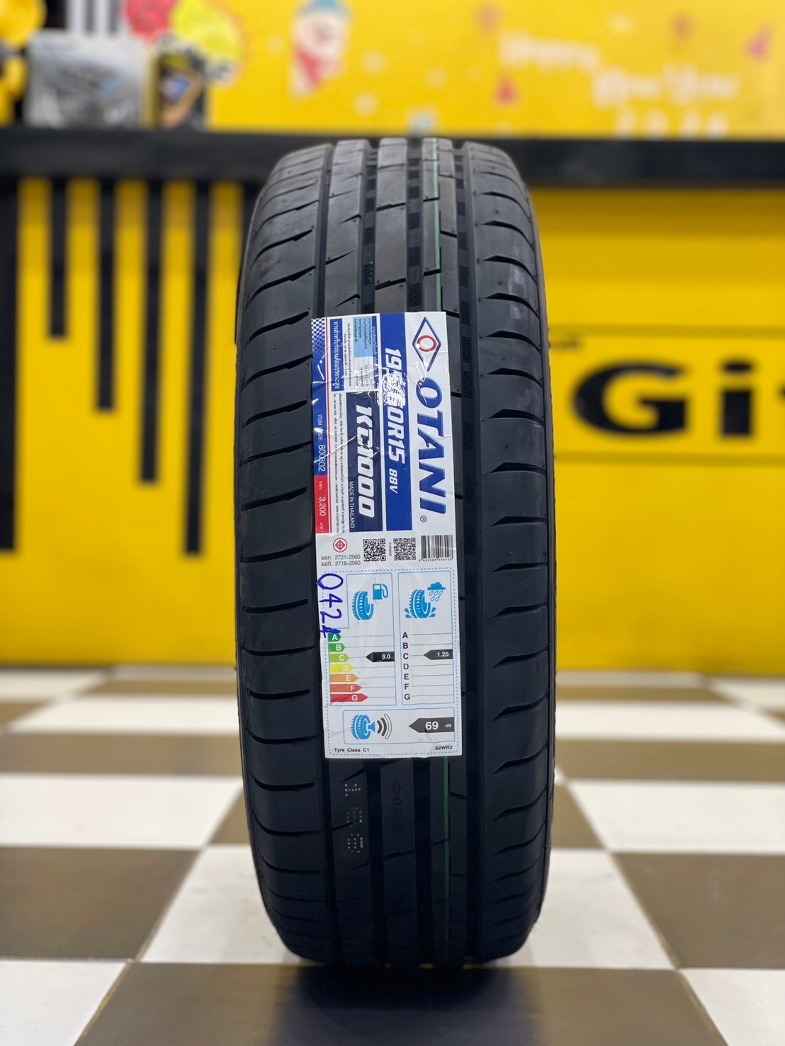#OTANI KC1000 195/60R15 ยางใหม่ปี2024