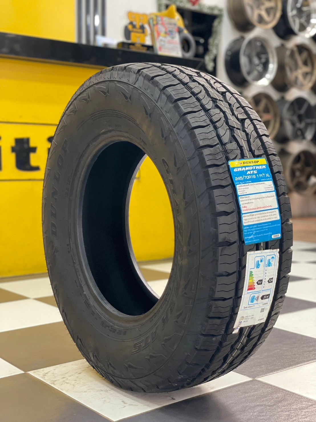 💥#DUNLOP GRANDTREK AT5 245/70R16 ยางปีผลิต2024