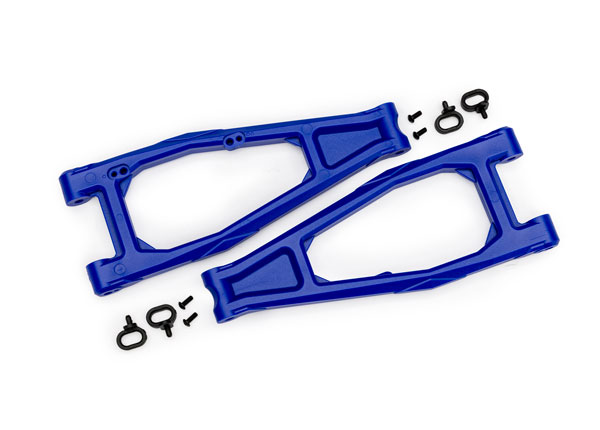 10929-BLUE Suspension arm, upper, blue (left or right, front) (2) [สำหรับ 1/5 FUNCO]