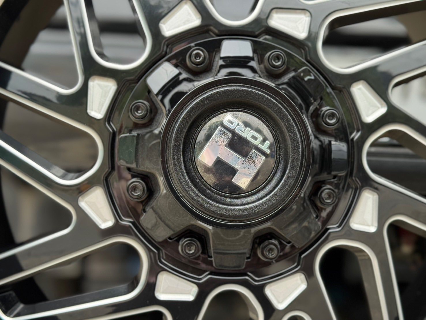 FORD_RANGER🚘เสริมหล่อ เป็นล้อสายลุย 🛞🐘#ล้อHAMMER H01 18X9 6X139.7 ET0 BKS