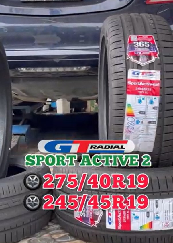 #Mercedes_Benz S500e มั่นใจคุณภาพเปลี่ยนยาง #GT_RADAIL_SPORTActive2 245/45R19 275/40R19