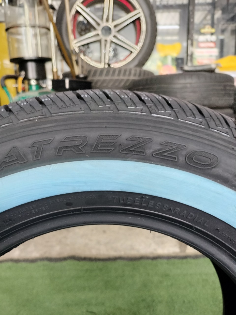 #ยางขอบขาว #SAILUN #ATREZZO #TOURING_WR 185/70R14 ยางใหม่ปี2023