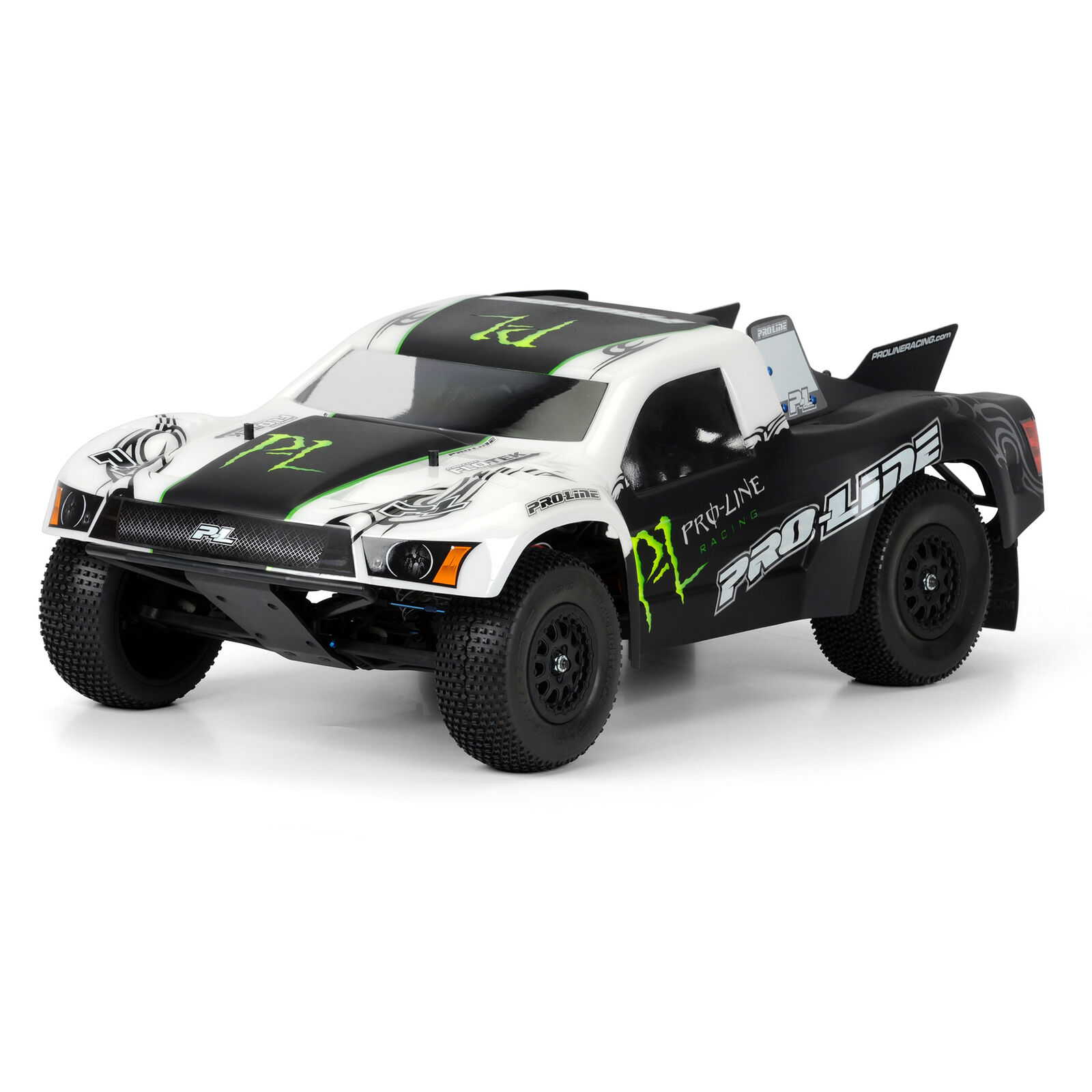PRO-3355-00 [PRE-ORDER 30-45วัน] 1/10 Flo-Tek Clear Body: Short Course (ใส่ได้กับ Slash2WD,Slash4X4 โดยไม่ต้องเปลี่ยนเสาบอดี้)