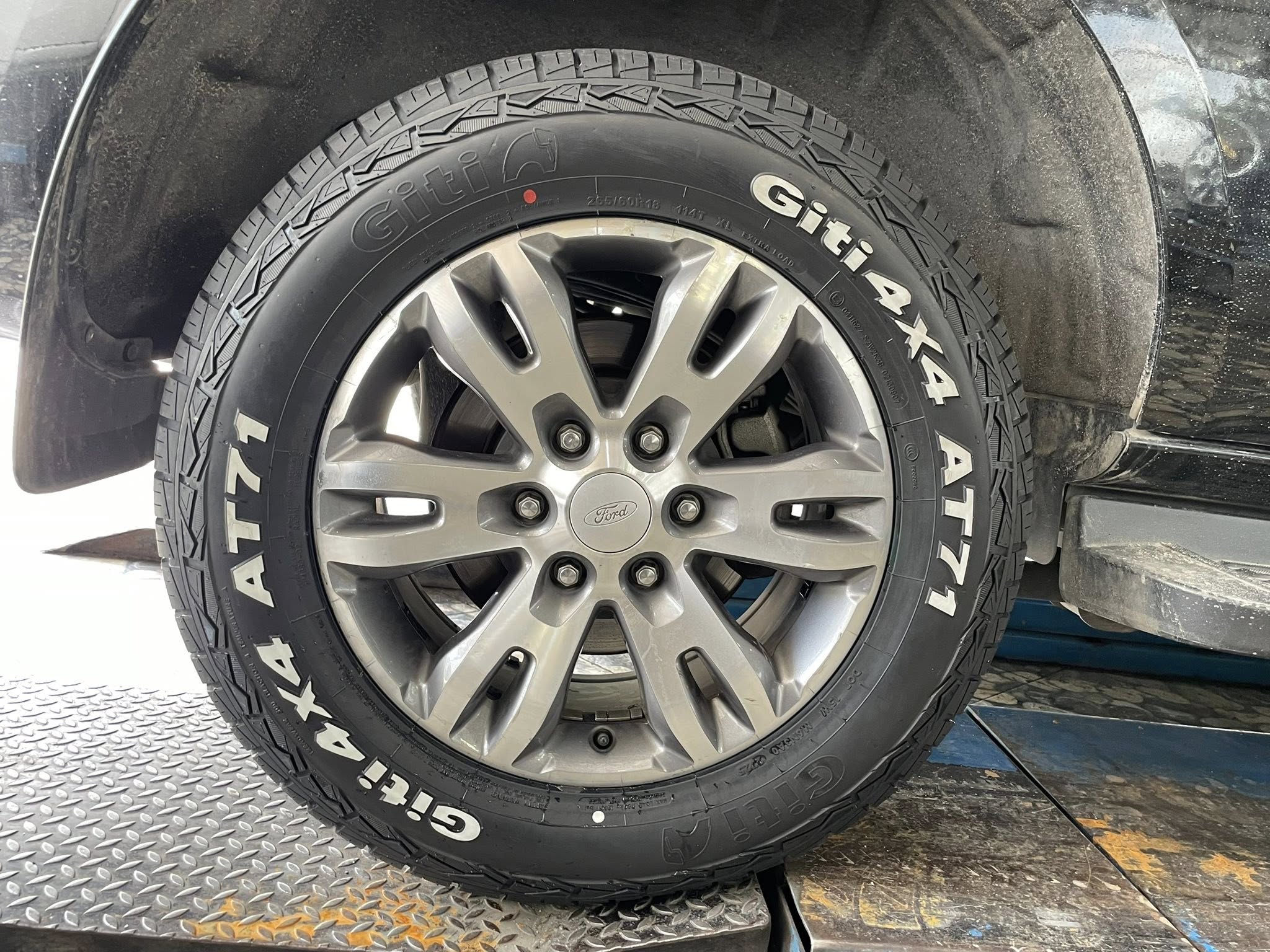 FORD_EVEREST #เปลี่ยนยาง 🛞🐘#GITI_4X4AT71_265/60R18
