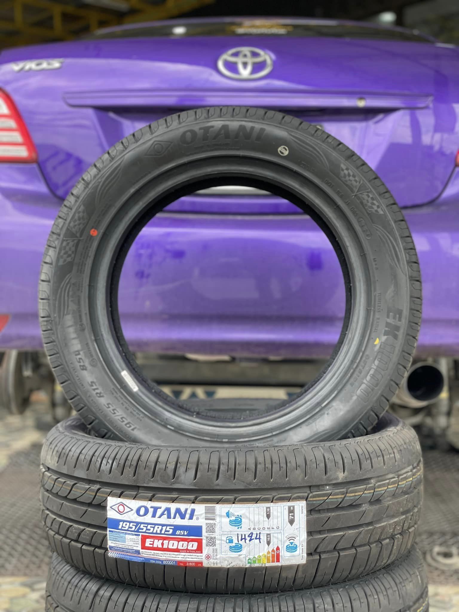 #TOYOTA_VIOS #OTANI #EK1000 195/55R15