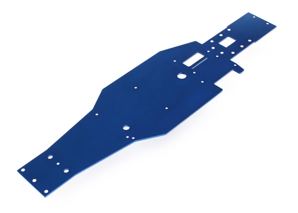 4422 Chassis, lower (blue-anodized, T6 aluminum)