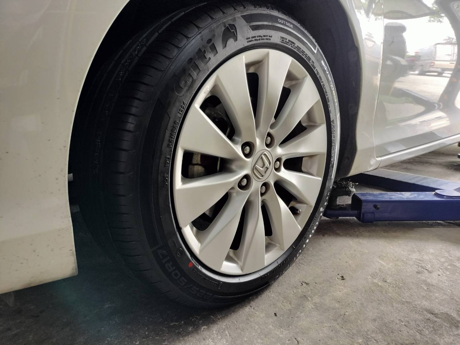 HONDA_ACCORD เปลี่ยนยาง🛞 #GITI_P10_225/50R17