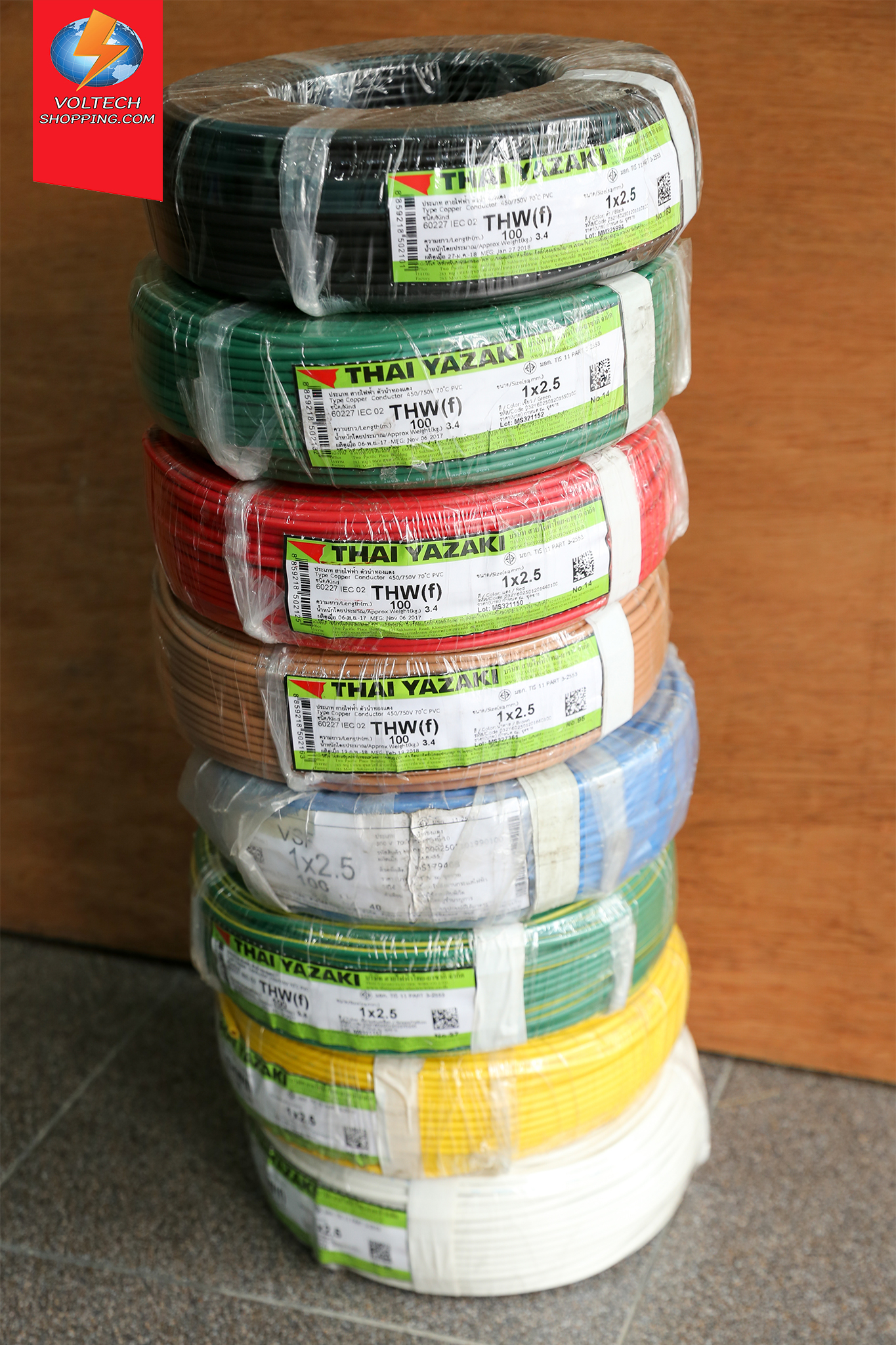THW(f)-1x2.5 "IEC 02" (Yazaki)