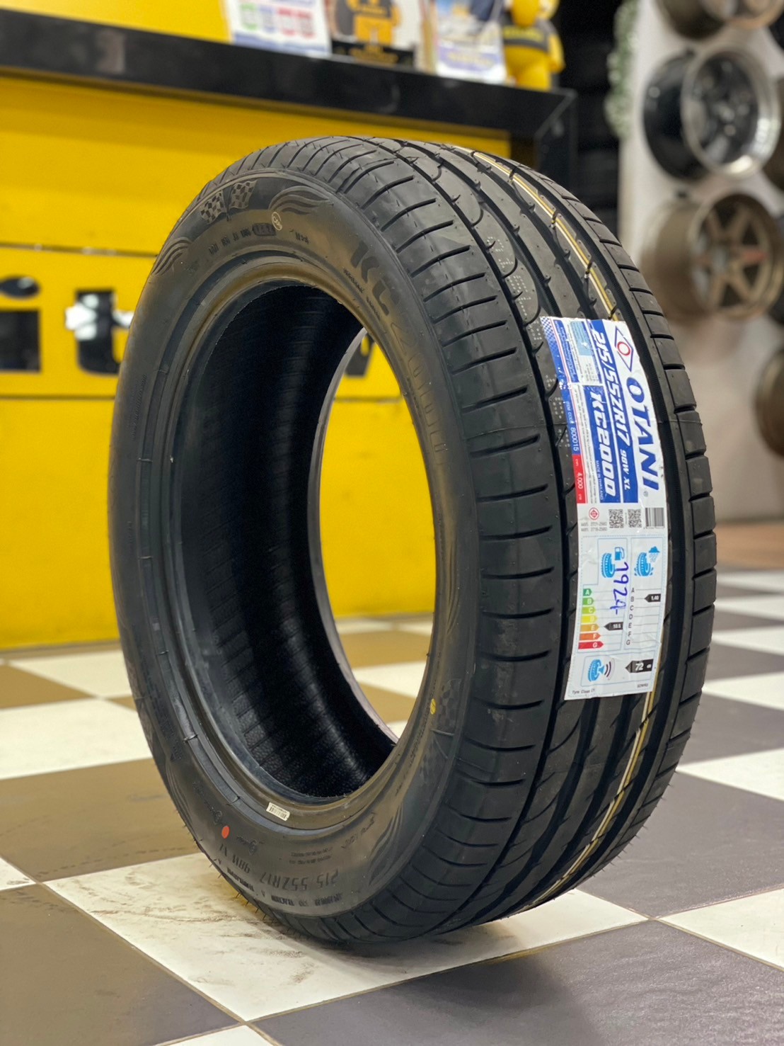 #ยางโอตานิ #OTANI KC2000 215/55R17 ยางใหม่ปี2024 🔥🔥