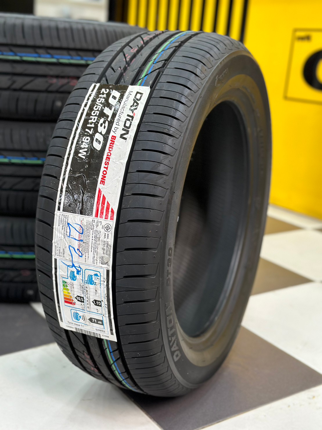 215/55R17 Dayton ผลิตโดยบริดจสโตน🇹🇭 ยางใหม่ปี2023 ยางมาตรฐาน มอก. คุณภาพดี นุ่มเงียบ