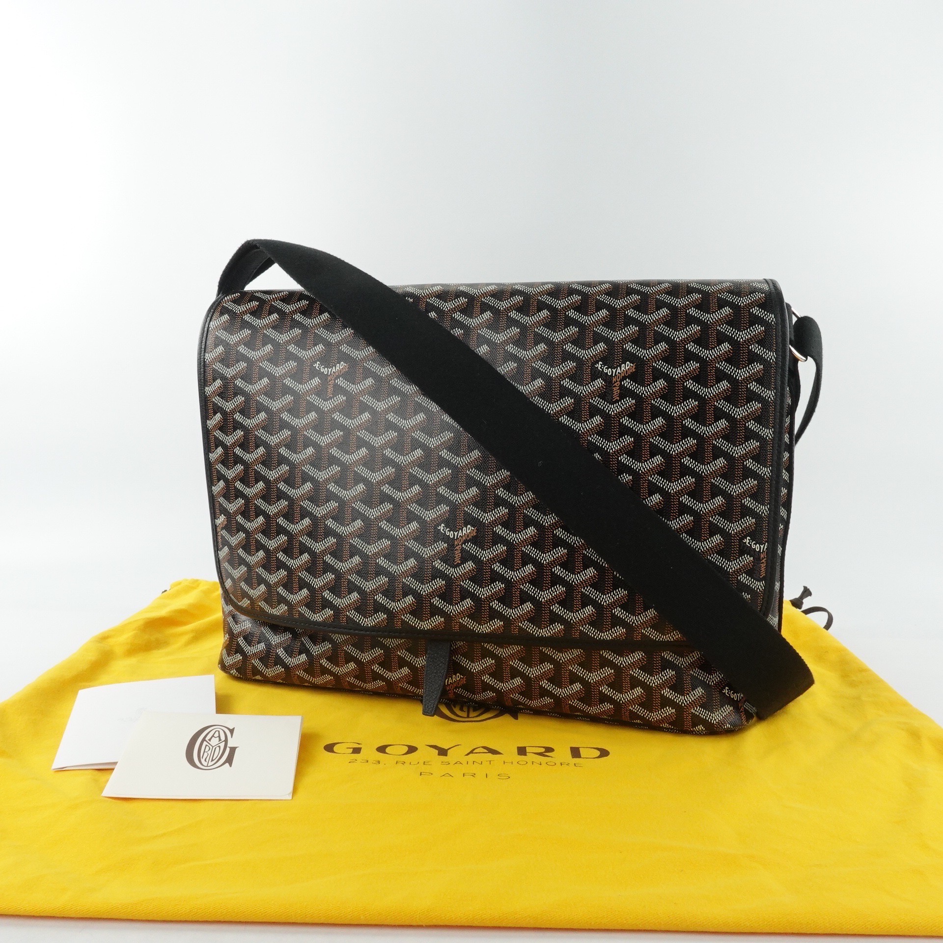 goyard capetien mm messenger bag มือสอง