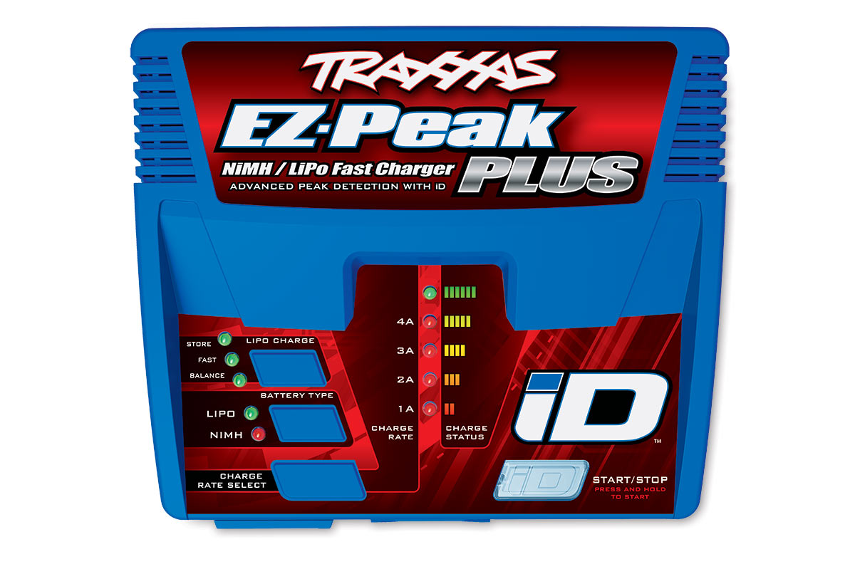 2970 EZ-Peak Plus 4-amp NiMH/LiPo Fast Charger with iD™ Auto Battery Identification