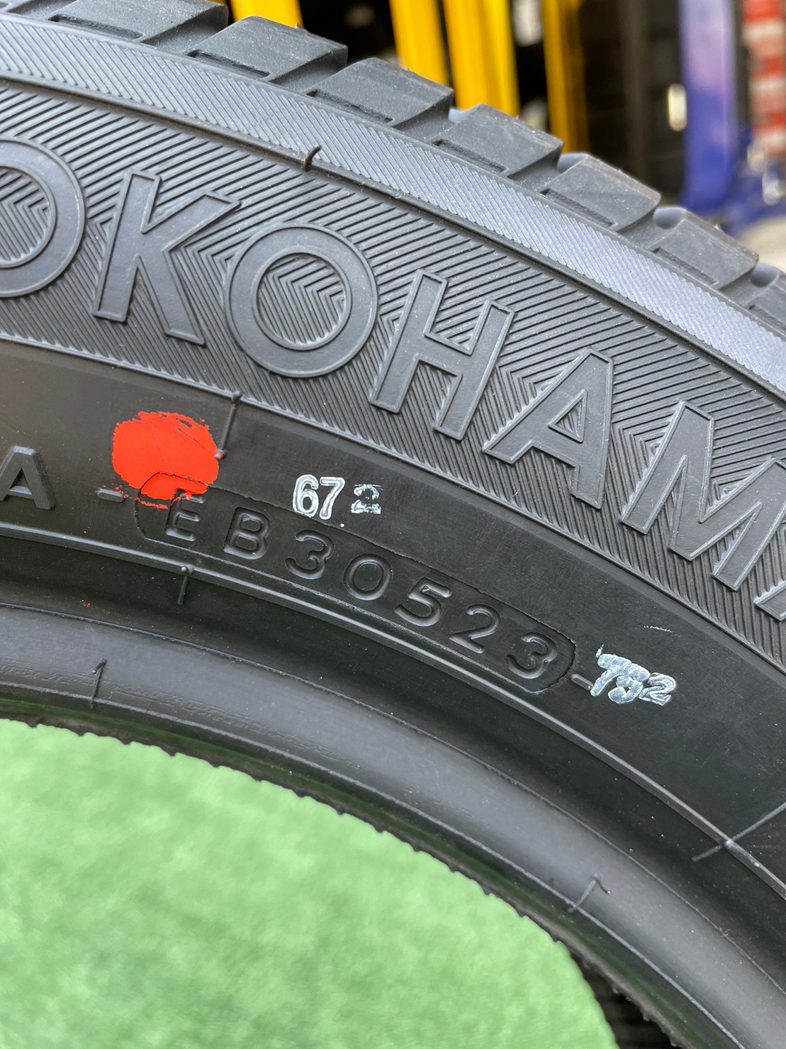 185/60R15 ยางใหม่YOKOHAMA E70 ยางใหม่ปี2023 ยางคุณภาพดี นุ่มเงียบ