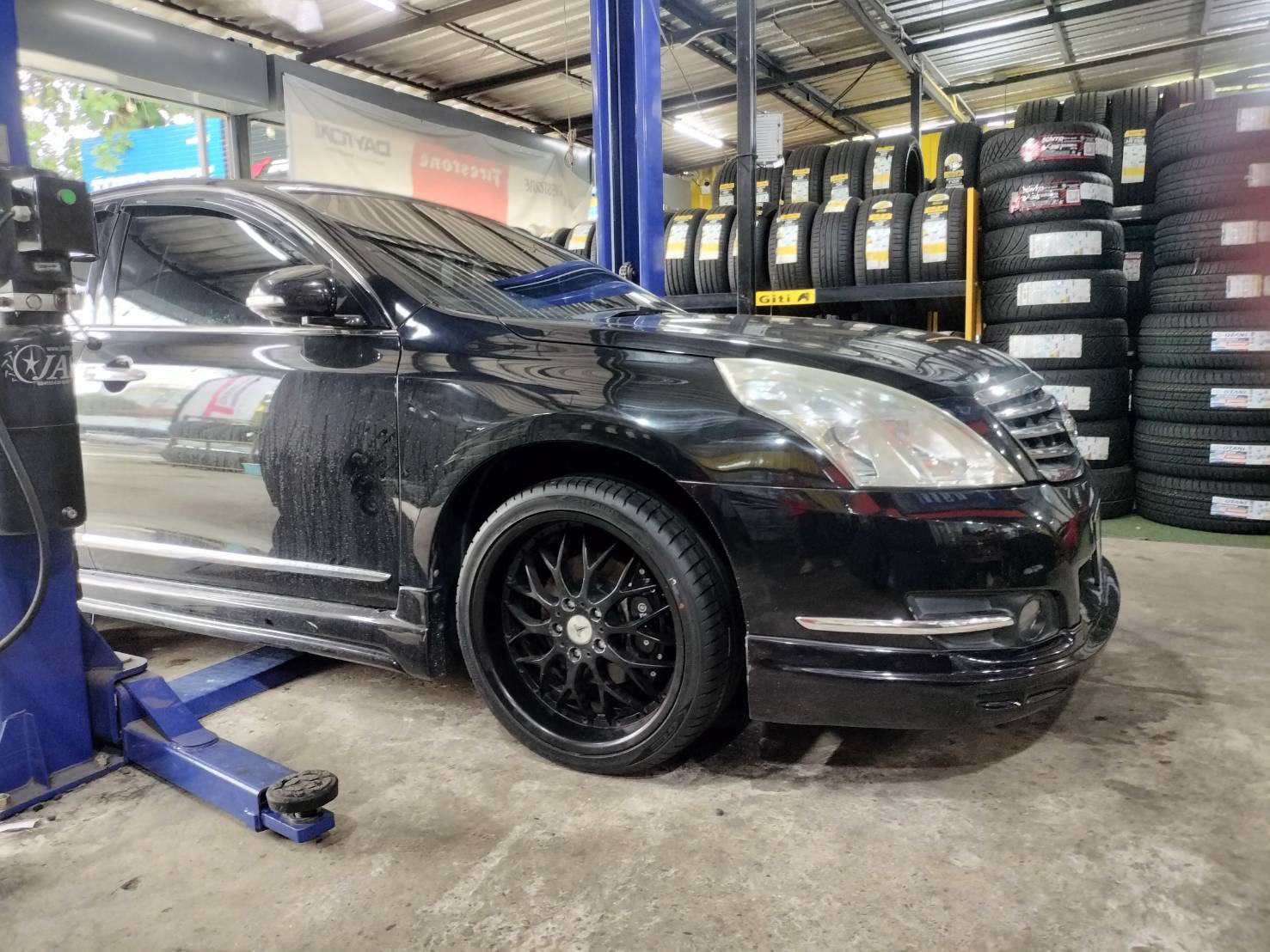 #เปลี่ยนยาง #NISSAN_TEANA ♨️ #GTRADAIL_SPORTACTIVE2_245/35R19