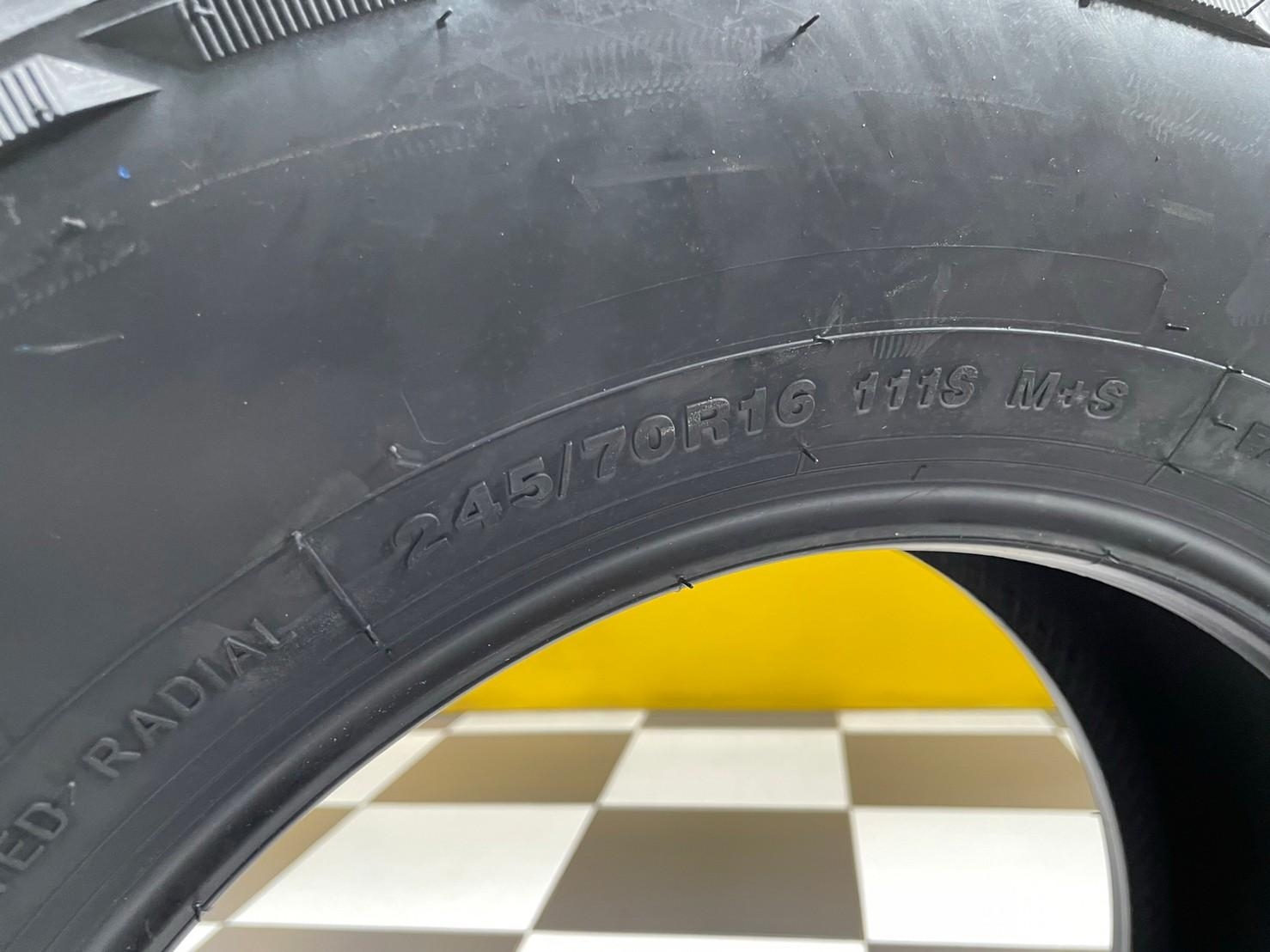 245/70R16 Goodride SL369 ยางAllTerrian ยางตัวหนังสือสีขาว ยางใหม่ปี22