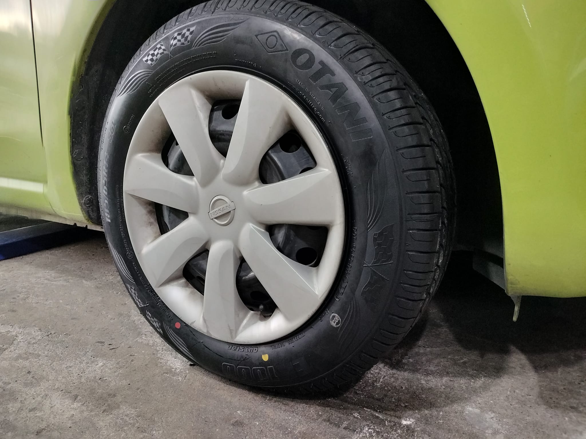 #NISSAN_MARCH #OTANI_EK1000_185/65R14