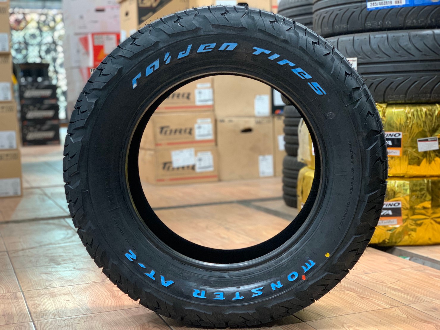 265/70R16 Monster AT2 ยางAllTerrian สายลุย มาตรฐานLenso