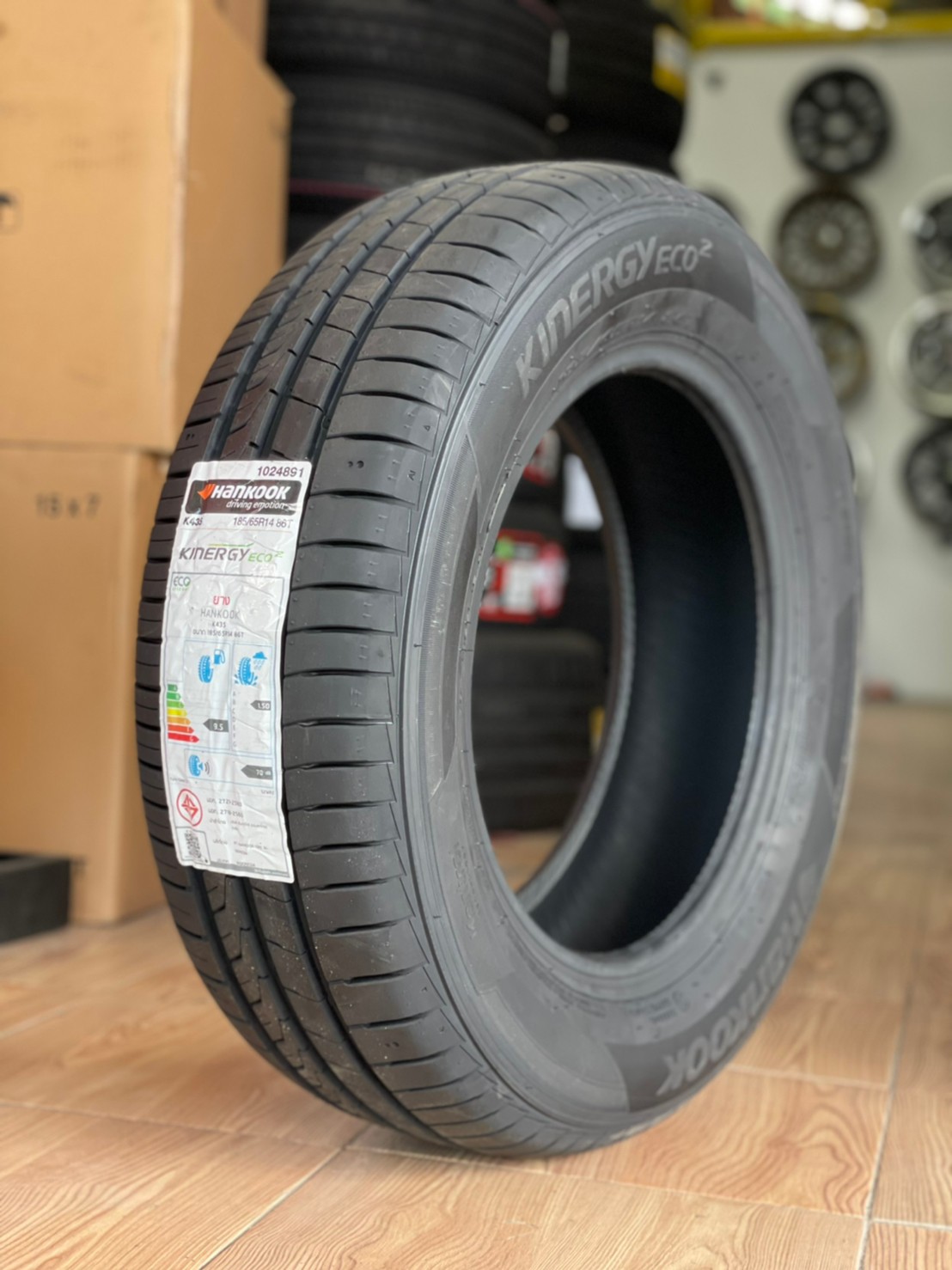 HANKOOK Kinergy Eco2 185/65R14 ยางใหม่ปี2021 - เอ็ม.แอล.ออ