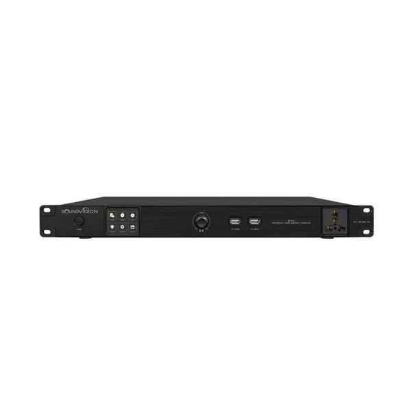 Soundvision SE-812 | เครื่องจ่ายไฟ แบบเรียงลำดับ 8 ชาแนล พร้อม หน้า touch screen TFT-LCD 2.2 นิ้ว
