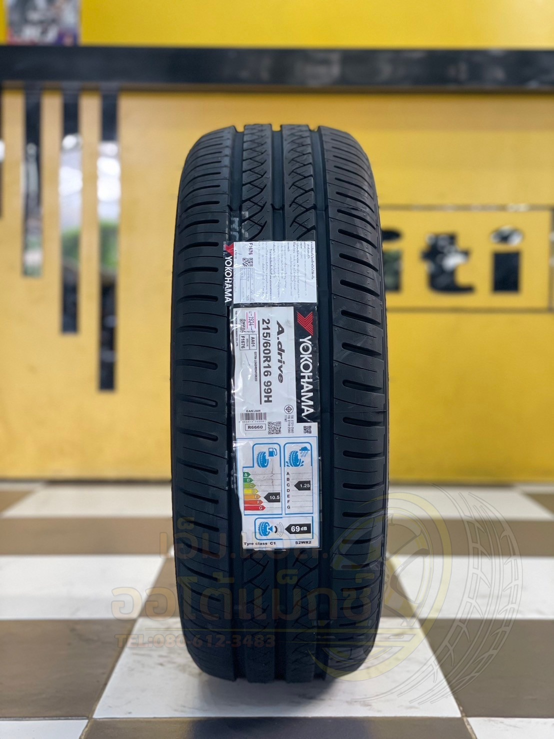 #ยางใหม่โยโกฮาม่า #YOKOHAMA A.Drive 215/60R16 ยางใหม่ปี2024