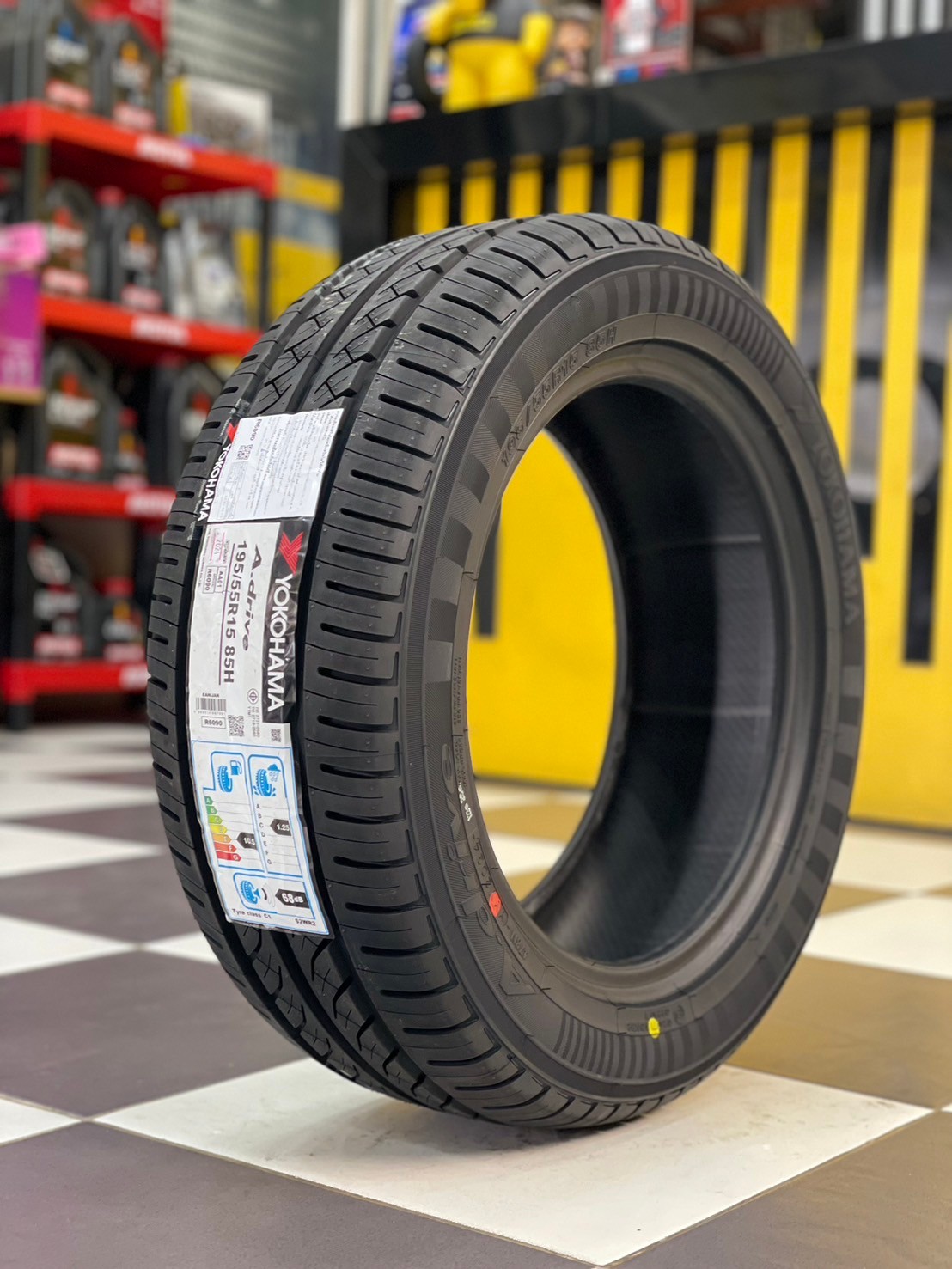 ยางใหม่โยโกฮาม่า YOKOHAMA A.Drive AA01 195/55R15 ยางใหม่ปี2024