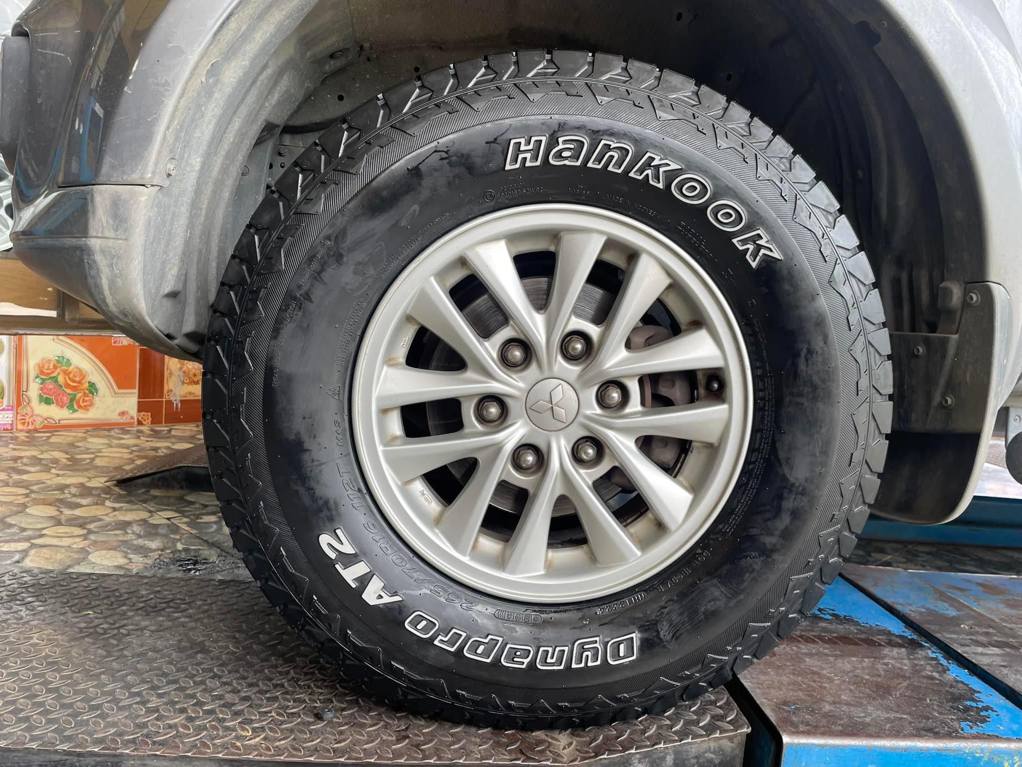 MITSUBISHI_PAJERO SPORT❤️ #ยางสายลุย #ยางAT รุ่นใหม่ #ตัวหนังสือสีขาว #ยางแบรนด์เกาหลี #ยางใหม่ปี2024