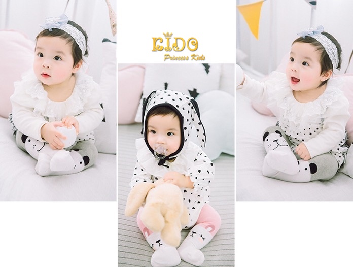 ssถุงน่องเด็ก(หน้าร้านอยู่รัชดา)LG289 สีชมพู สีฟ้า ลายกระต่ายหลับตา