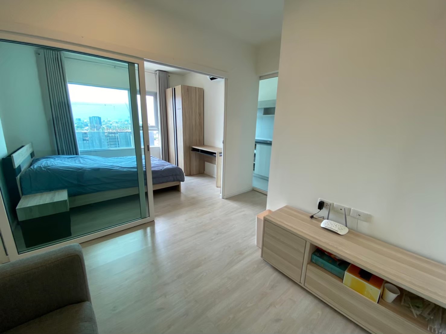 *FOR RENT* Aspire สาทร-ท่าพระ ห้องสวยแต่งครบ ทิศใต้ ทิศลมไม่ร้อนอยู่สบาย พร้อมจอง ติด BTS ตลาดพลู