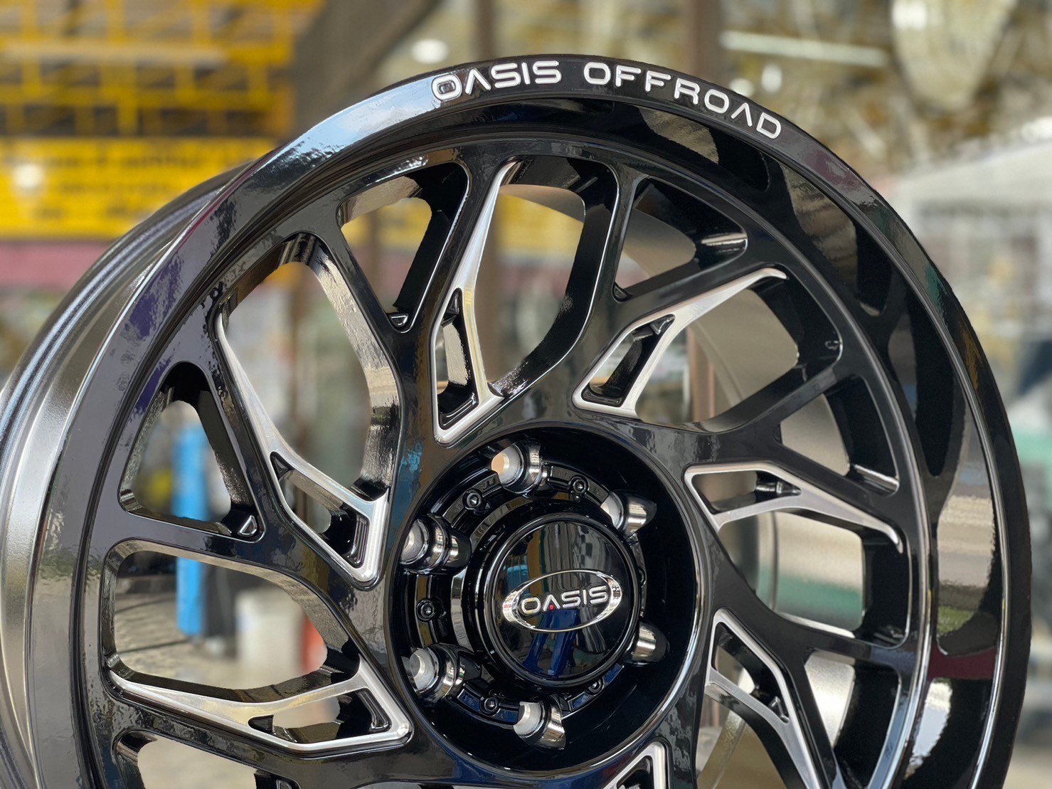 ล้อแม็กซ์ใหม่ขอบ20 OASIS Bravo GT-1 20x9.0 ET0 6x139.7 สีดำ หล่อดุดัน