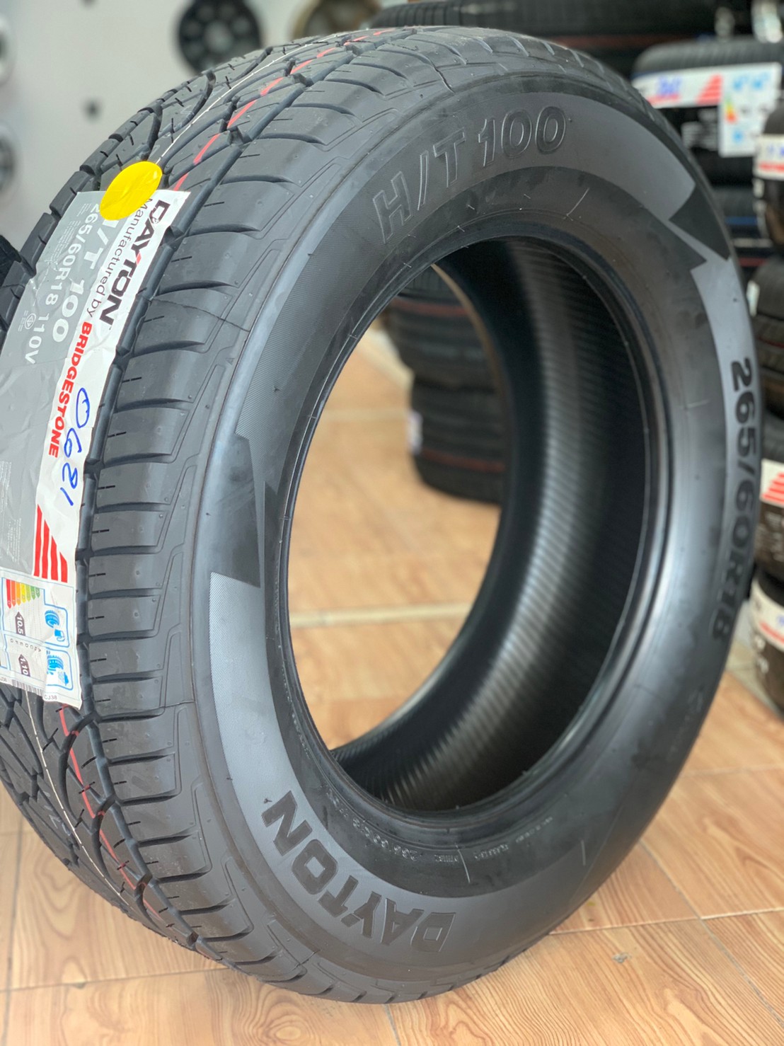 265/60R18 H/T100 DAYTON BY Bridgestone ยางคุณภาพดีมาตรฐานผลิตโดยบริสโตน