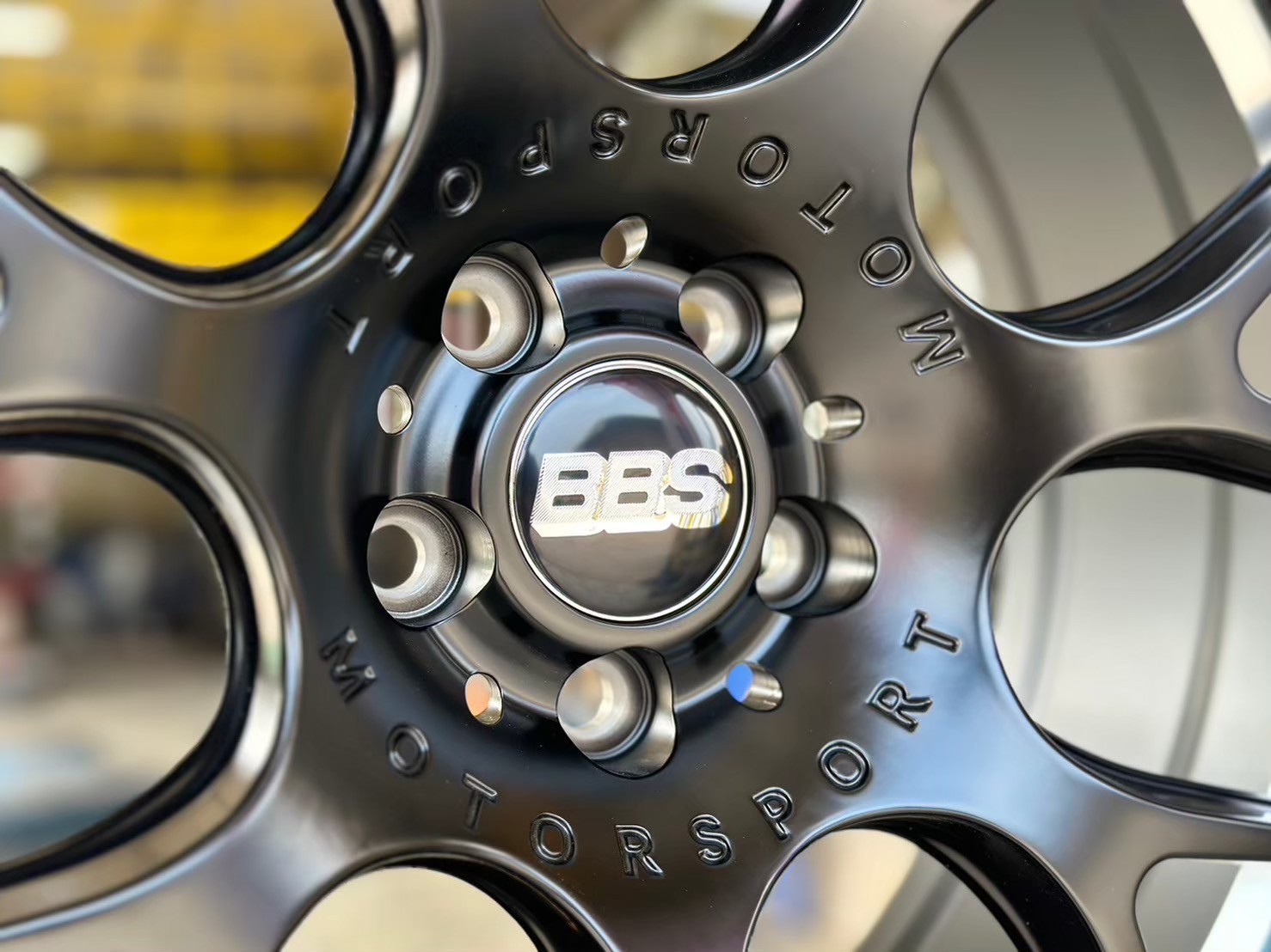 ล้อแม็กซ์BBS 18x8 ET35 5x100 สีดำ