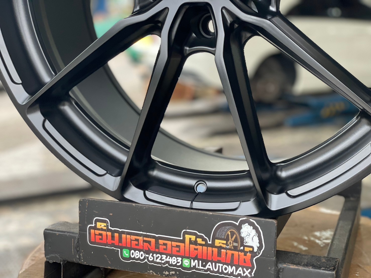 #ล้อแม็กซ์ใหม่ขอบ20 #SSW38 20x8.5 ET35 5x120 สีดำด้าน สวยลงตัว ก้านสวยคมทุกมิติ