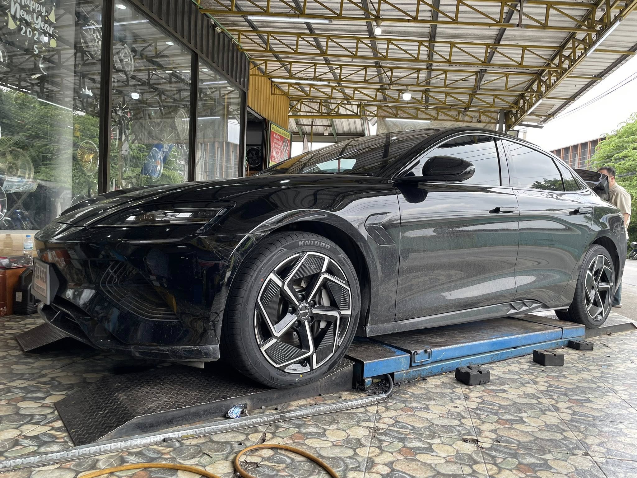 #BYD_SEAL🚘 เปลี่ยนยาง 🛞🐘#OTANI_KN1000_235/45R19