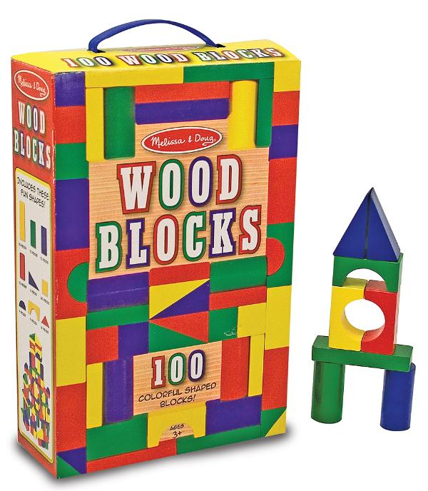 0481 100 Wood Blocks Set