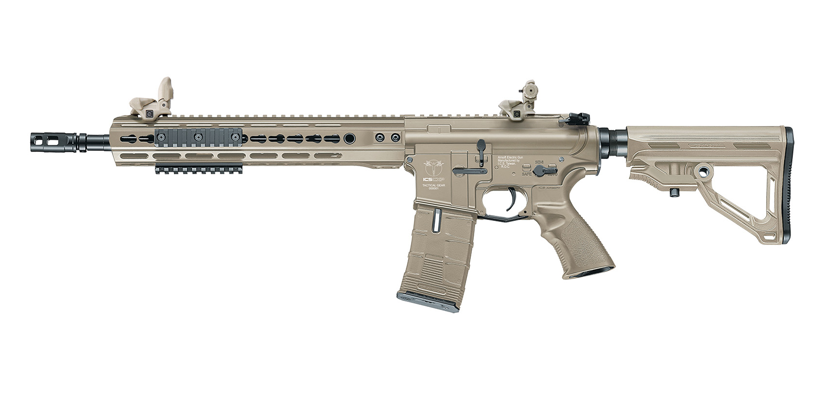 IMT-265-1 CXP-UK1 Rifle MTR Stock-TAN (Rear Wired)
