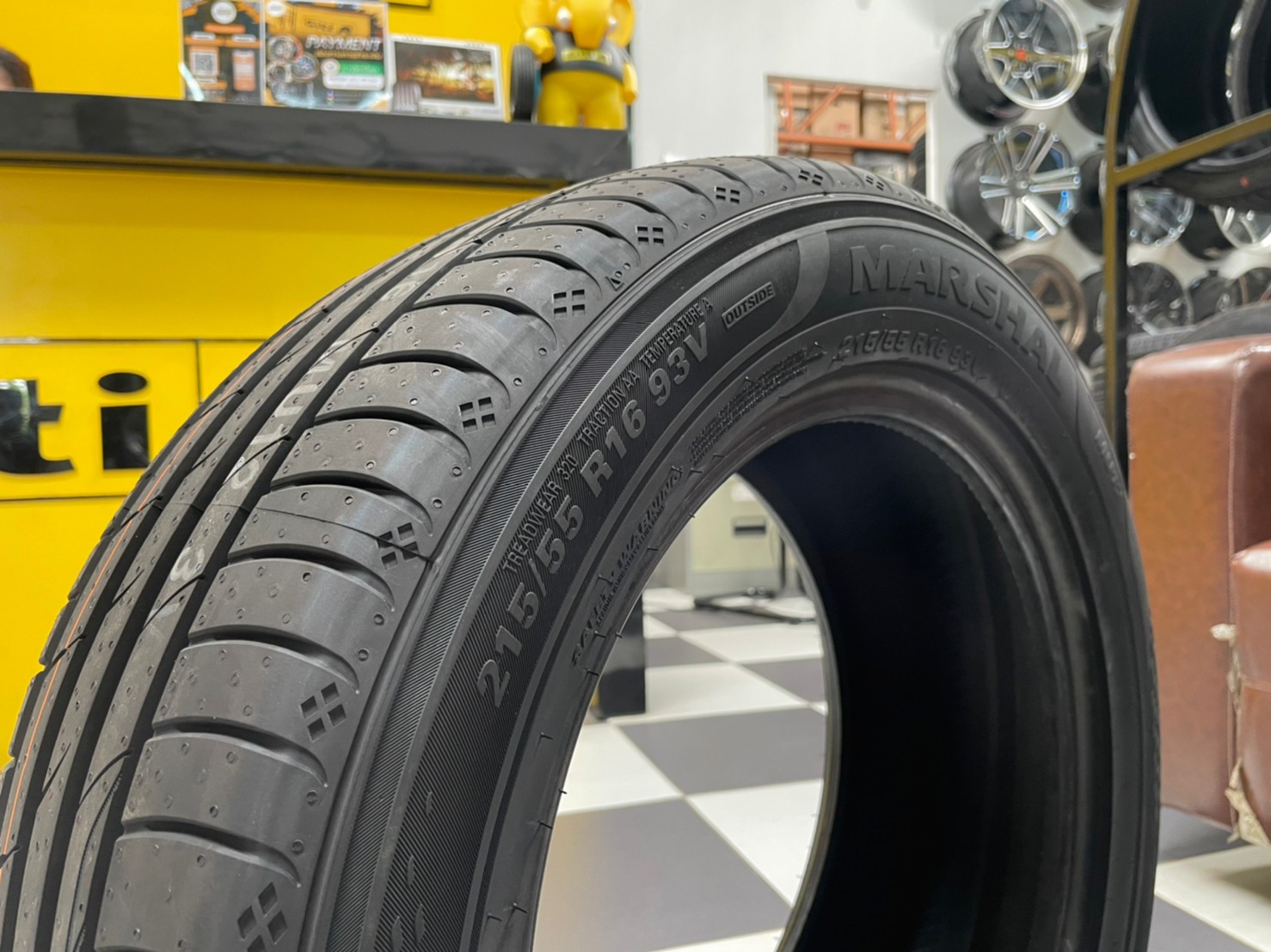 MARSHAL MU12 215/55R16 ยางใหม่ปี2022