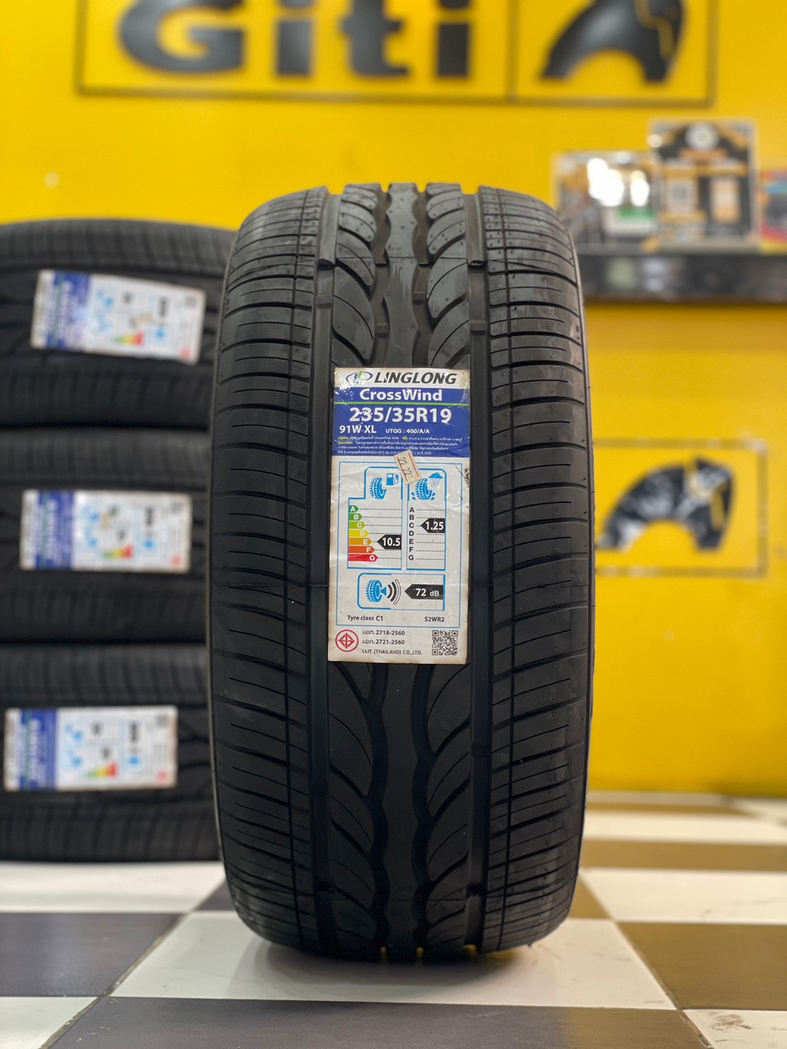 ยางใหม่ LINGLONG CROSSWIND 235/35R19💥💥 ยางสมมรถนะสูง ราคาโปรโมชั่นพิเศษ เพียง4 เส้น