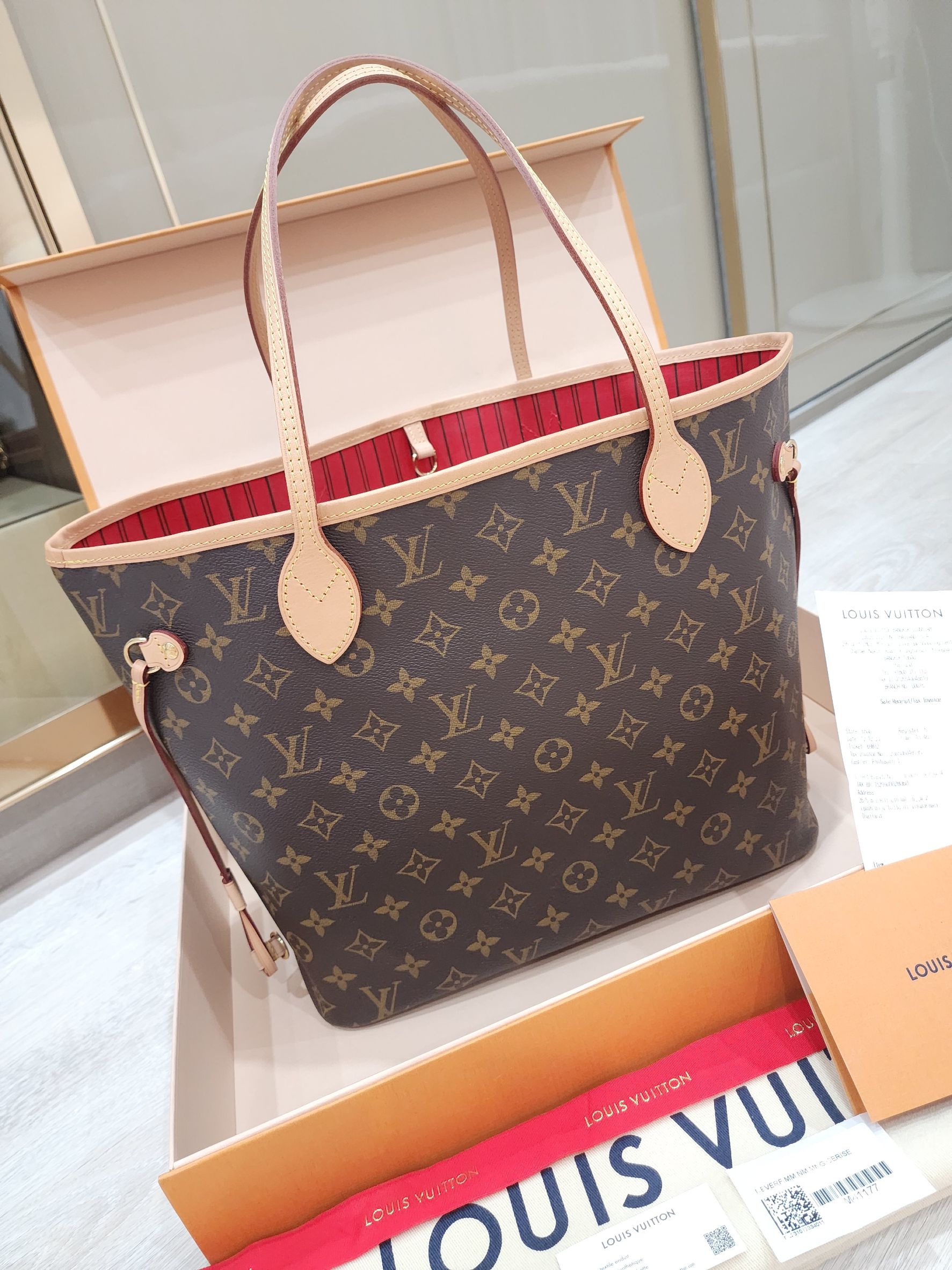 Lv neverfull mm มือสอง