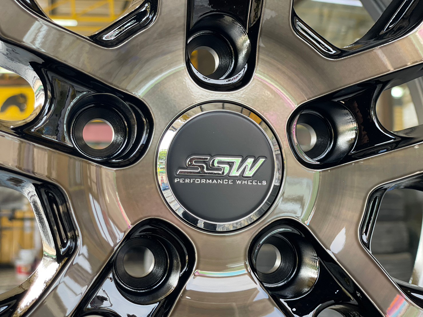 ล้อแม็กใหม่ขอบ17 Stamford Sport Wheels SSW 348 สีหน้าชา ขนาด17 กว้าง8 5รู112ออฟ38