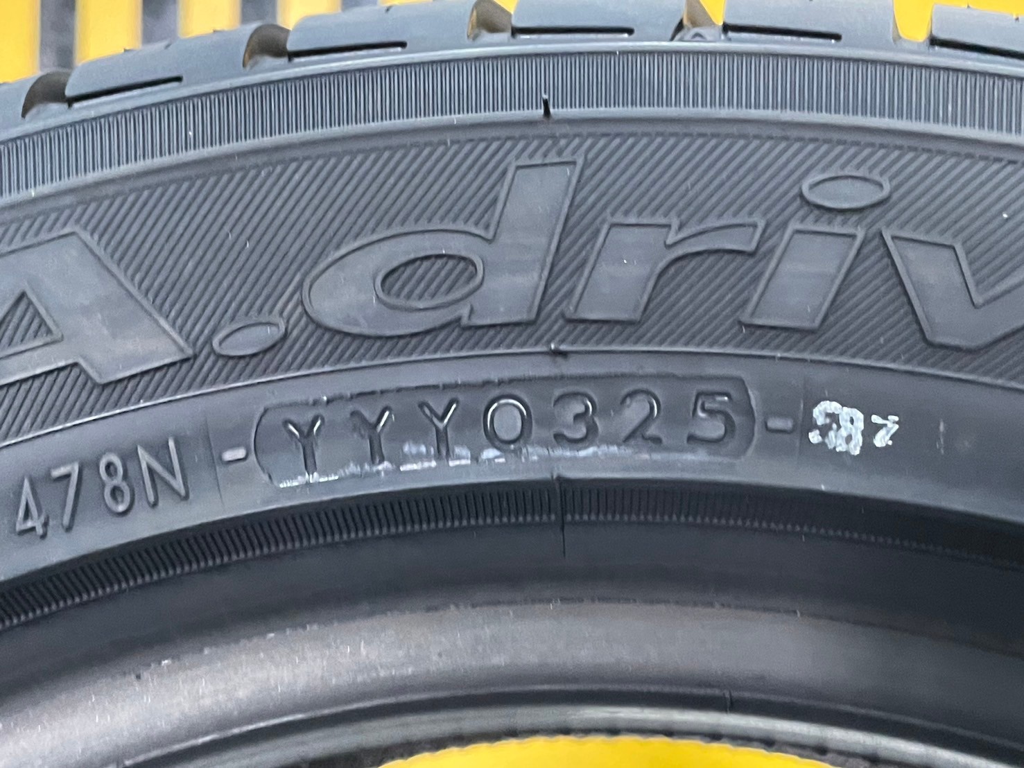 ยางใหม่โยโกฮาม่า 🔥🔥#YOKOHAMA A.Drive AA01 195/55R15 ยางใหม่ปี2025🔥🔥