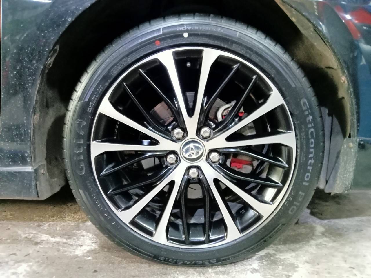 🚘#TOYOTA_CAMRY เปลี่ยนยางจีที 🛞 #GITI #ControlP10 235/45R18 ยางแบรนด์ประเทศสิงคโปร์ เทคโนโลยีการผลิตเยอรมัน